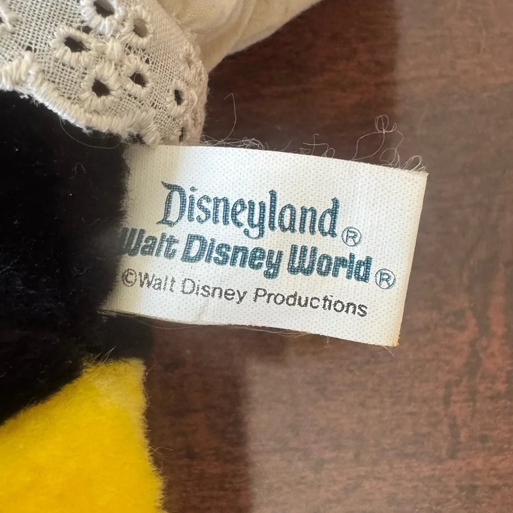 Disneyland Vintage Minnie Mouse Plush